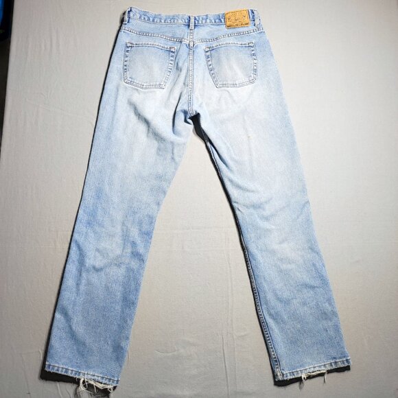 Maryk & Co. jeans low-rise men's size 33/32 hard washed blue Made in Canada - Picture 2 of 14